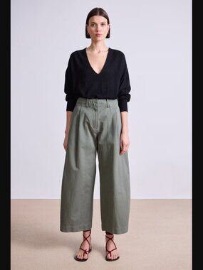 NWT Apiece Apart Cybil Linen Trouser, Size 2